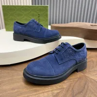 Cheap Gucci Oxfords Shoes For Men #1416401 Replica Wholesale [$132.00 USD] [ITEM#1416401] on Replica Gucci Oxfords Shoes