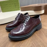 Cheap Gucci Oxfords Shoes For Men #1416413 Replica Wholesale [$132.00 USD] [ITEM#1416413] on Replica Gucci Oxfords Shoes