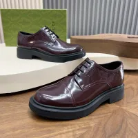 Cheap Gucci Oxfords Shoes For Men #1416413 Replica Wholesale [$132.00 USD] [ITEM#1416413] on Replica Gucci Oxfords Shoes