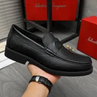 Cheap Salvatore Ferragamo Leather Shoes For Men #1416446 Replica Wholesale [$98.00 USD] [ITEM#1416446] on Replica Salvatore Ferragamo Leather Shoes