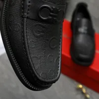 Cheap Salvatore Ferragamo Leather Shoes For Men #1416446 Replica Wholesale [$98.00 USD] [ITEM#1416446] on Replica Salvatore Ferragamo Leather Shoes