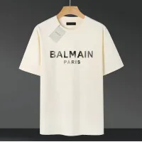 Cheap Balmain T-Shirts Short Sleeved For Unisex #1416459 Replica Wholesale [$39.00 USD] [ITEM#1416459] on Replica Balmain T-Shirts