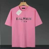 Cheap Balmain T-Shirts Short Sleeved For Unisex #1416460 Replica Wholesale [$39.00 USD] [ITEM#1416460] on Replica Balmain T-Shirts