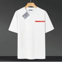 Cheap Prada T-Shirts Short Sleeved For Unisex #1416486 Replica Wholesale [$39.00 USD] [ITEM#1416486] on Replica Prada T-Shirts