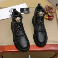 Cheap Versace High Tops Shoes For Men #1416496 Replica Wholesale [$85.00 USD] [ITEM#1416496] on Replica Versace High Tops Shoes