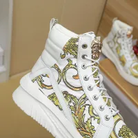 Cheap Versace High Tops Shoes For Men #1416497 Replica Wholesale [$85.00 USD] [ITEM#1416497] on Replica Versace High Tops Shoes
