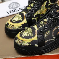 Cheap Versace High Tops Shoes For Men #1416498 Replica Wholesale [$85.00 USD] [ITEM#1416498] on Replica Versace High Tops Shoes