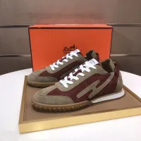 Cheap Hermes Casual Shoes For Men #1416518 Replica Wholesale [$96.00 USD] [ITEM#1416518] on Replica Hermes Casual Shoes