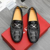 Cheap Salvatore Ferragamo Leather Shoes For Men #1416523 Replica Wholesale [$76.00 USD] [ITEM#1416523] on Replica Salvatore Ferragamo Leather Shoes