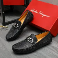 Cheap Salvatore Ferragamo Leather Shoes For Men #1416525 Replica Wholesale [$76.00 USD] [ITEM#1416525] on Replica Salvatore Ferragamo Leather Shoes