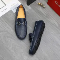 Cheap Salvatore Ferragamo Leather Shoes For Men #1416528 Replica Wholesale [$76.00 USD] [ITEM#1416528] on Replica Salvatore Ferragamo Leather Shoes