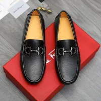 Cheap Salvatore Ferragamo Leather Shoes For Men #1416529 Replica Wholesale [$76.00 USD] [ITEM#1416529] on Replica Salvatore Ferragamo Leather Shoes