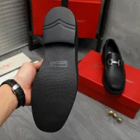 Cheap Salvatore Ferragamo Leather Shoes For Men #1416533 Replica Wholesale [$96.00 USD] [ITEM#1416533] on Replica Salvatore Ferragamo Leather Shoes