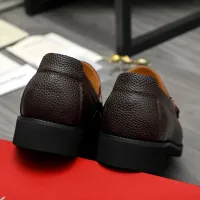 Cheap Salvatore Ferragamo Leather Shoes For Men #1416536 Replica Wholesale [$96.00 USD] [ITEM#1416536] on Replica Salvatore Ferragamo Leather Shoes