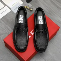 Cheap Salvatore Ferragamo Leather Shoes For Men #1416537 Replica Wholesale [$96.00 USD] [ITEM#1416537] on Replica Salvatore Ferragamo Leather Shoes