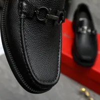 Cheap Salvatore Ferragamo Leather Shoes For Men #1416537 Replica Wholesale [$96.00 USD] [ITEM#1416537] on Replica Salvatore Ferragamo Leather Shoes