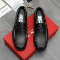 Cheap Salvatore Ferragamo Leather Shoes For Men #1416538 Replica Wholesale [$96.00 USD] [ITEM#1416538] on Replica Salvatore Ferragamo Leather Shoes