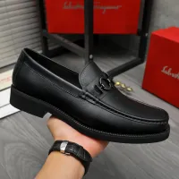 Cheap Salvatore Ferragamo Leather Shoes For Men #1416538 Replica Wholesale [$96.00 USD] [ITEM#1416538] on Replica Salvatore Ferragamo Leather Shoes