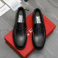 Cheap Salvatore Ferragamo Leather Shoes For Men #1416539 Replica Wholesale [$96.00 USD] [ITEM#1416539] on Replica Salvatore Ferragamo Leather Shoes
