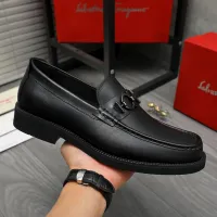 Cheap Salvatore Ferragamo Leather Shoes For Men #1416539 Replica Wholesale [$96.00 USD] [ITEM#1416539] on Replica Salvatore Ferragamo Leather Shoes