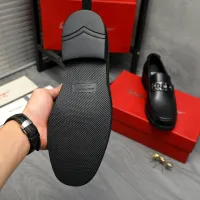 Cheap Salvatore Ferragamo Leather Shoes For Men #1416539 Replica Wholesale [$96.00 USD] [ITEM#1416539] on Replica Salvatore Ferragamo Leather Shoes