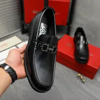Cheap Salvatore Ferragamo Leather Shoes For Men #1416540 Replica Wholesale [$96.00 USD] [ITEM#1416540] on Replica Salvatore Ferragamo Leather Shoes
