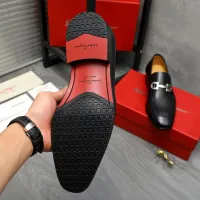 Cheap Salvatore Ferragamo Leather Shoes For Men #1416543 Replica Wholesale [$88.00 USD] [ITEM#1416543] on Replica Salvatore Ferragamo Leather Shoes