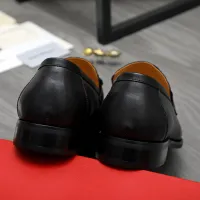 Cheap Salvatore Ferragamo Leather Shoes For Men #1416545 Replica Wholesale [$88.00 USD] [ITEM#1416545] on Replica Salvatore Ferragamo Leather Shoes