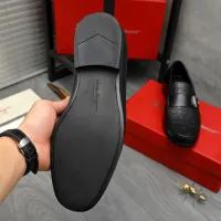 Cheap Salvatore Ferragamo Leather Shoes For Men #1416547 Replica Wholesale [$88.00 USD] [ITEM#1416547] on Replica Salvatore Ferragamo Leather Shoes