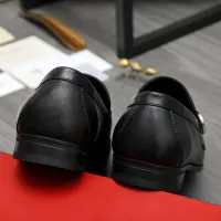 Cheap Salvatore Ferragamo Leather Shoes For Men #1416547 Replica Wholesale [$88.00 USD] [ITEM#1416547] on Replica Salvatore Ferragamo Leather Shoes