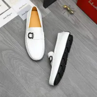 Cheap Salvatore Ferragamo Leather Shoes For Men #1416548 Replica Wholesale [$76.00 USD] [ITEM#1416548] on Replica Salvatore Ferragamo Leather Shoes