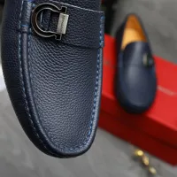 Cheap Salvatore Ferragamo Leather Shoes For Men #1416549 Replica Wholesale [$76.00 USD] [ITEM#1416549] on Replica Salvatore Ferragamo Leather Shoes