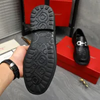 Cheap Salvatore Ferragamo Leather Shoes For Men #1416551 Replica Wholesale [$88.00 USD] [ITEM#1416551] on Replica Salvatore Ferragamo Leather Shoes