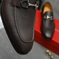 Cheap Salvatore Ferragamo Leather Shoes For Men #1416552 Replica Wholesale [$88.00 USD] [ITEM#1416552] on Replica Salvatore Ferragamo Leather Shoes