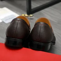 Cheap Salvatore Ferragamo Leather Shoes For Men #1416552 Replica Wholesale [$88.00 USD] [ITEM#1416552] on Replica Salvatore Ferragamo Leather Shoes