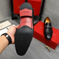 Cheap Salvatore Ferragamo Leather Shoes For Men #1416553 Replica Wholesale [$88.00 USD] [ITEM#1416553] on Replica Salvatore Ferragamo Leather Shoes
