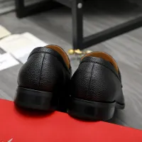 Cheap Salvatore Ferragamo Leather Shoes For Men #1416557 Replica Wholesale [$88.00 USD] [ITEM#1416557] on Replica Salvatore Ferragamo Leather Shoes