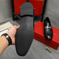 Cheap Salvatore Ferragamo Leather Shoes For Men #1416561 Replica Wholesale [$88.00 USD] [ITEM#1416561] on Replica Salvatore Ferragamo Leather Shoes