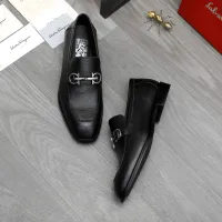 Cheap Salvatore Ferragamo Leather Shoes For Men #1416562 Replica Wholesale [$88.00 USD] [ITEM#1416562] on Replica Salvatore Ferragamo Leather Shoes