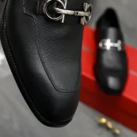 Cheap Salvatore Ferragamo Leather Shoes For Men #1416562 Replica Wholesale [$88.00 USD] [ITEM#1416562] on Replica Salvatore Ferragamo Leather Shoes