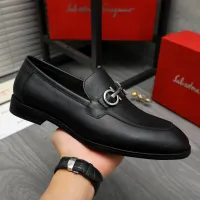 Cheap Salvatore Ferragamo Leather Shoes For Men #1416563 Replica Wholesale [$88.00 USD] [ITEM#1416563] on Replica Salvatore Ferragamo Leather Shoes