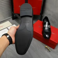 Cheap Salvatore Ferragamo Leather Shoes For Men #1416564 Replica Wholesale [$88.00 USD] [ITEM#1416564] on Replica Salvatore Ferragamo Leather Shoes