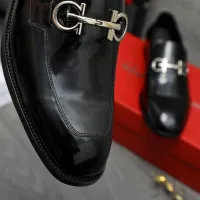 Cheap Salvatore Ferragamo Leather Shoes For Men #1416564 Replica Wholesale [$88.00 USD] [ITEM#1416564] on Replica Salvatore Ferragamo Leather Shoes