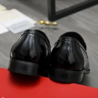 Cheap Salvatore Ferragamo Leather Shoes For Men #1416564 Replica Wholesale [$88.00 USD] [ITEM#1416564] on Replica Salvatore Ferragamo Leather Shoes