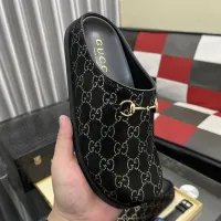 Cheap Gucci Slippers For Men #1416709 Replica Wholesale [$85.00 USD] [ITEM#1416709] on Replica Gucci Slippers
