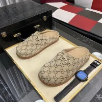 Cheap Gucci Slippers For Men #1416710 Replica Wholesale [$85.00 USD] [ITEM#1416710] on Replica Gucci Slippers