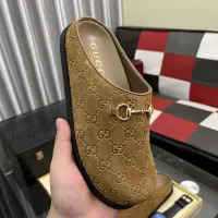 Cheap Gucci Slippers For Men #1416711 Replica Wholesale [$85.00 USD] [ITEM#1416711] on Replica Gucci Slippers