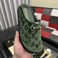 Cheap Gucci Slippers For Men #1416715 Replica Wholesale [$88.00 USD] [ITEM#1416715] on Replica Gucci Slippers