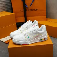 Cheap Louis Vuitton Casual Shoes For Men #1416845 Replica Wholesale [$118.00 USD] [ITEM#1416845] on Replica Louis Vuitton Casual Shoes