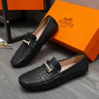 Cheap Hermes Leather Shoes For Men #1416937 Replica Wholesale [$76.00 USD] [ITEM#1416937] on Replica Hermes Leather Shoes